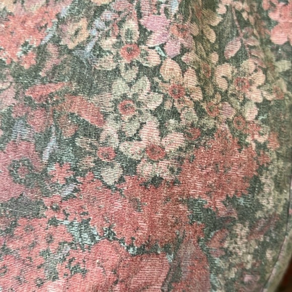 Vintage 80’s Sarah Kent girl’s floral dress with lace bib. Size 5 - Picture 9 of 12